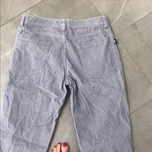 Men’s light grey Corduroy Pants.